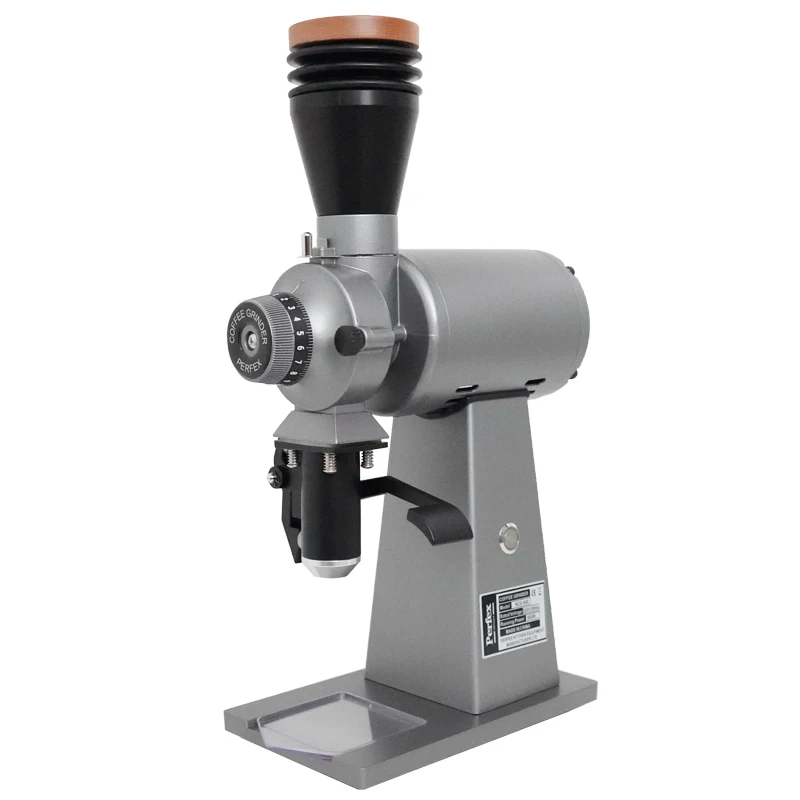 Coffee Grinder Burr Flat - 調整可能な電動エスプレッソコーヒーグラインダー業務用機器90mmバリミルカフェ豆挽き器