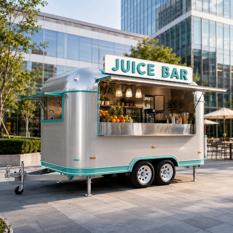 Coffee Van Equipment - フードトラックキッチンカー、移動式屋台、カスタマイズ可能、フル装備、アイスクリーム、コーヒー、ホットドッグ、バーガー販売車