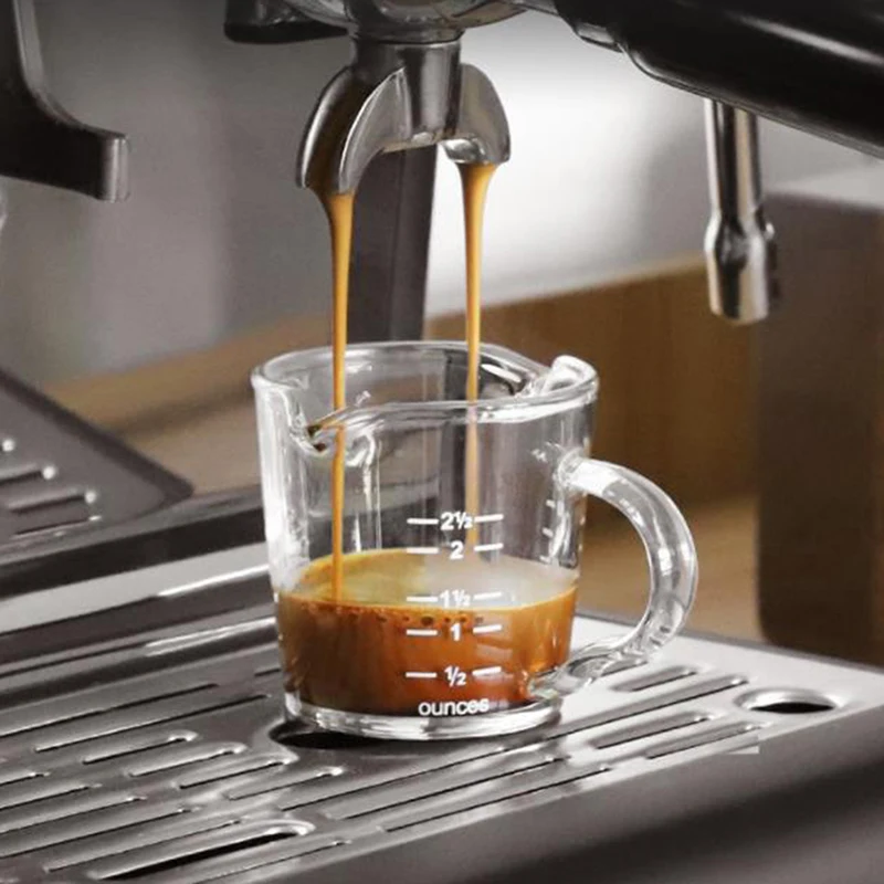 70/75ml エスプレッソショットグラス ダブル注ぎ口ガラ - Espresso Shot Glass のレビューと価格