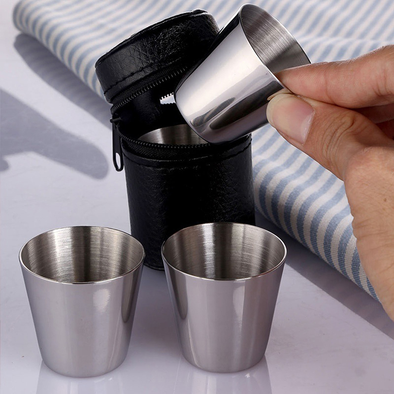 4/6 個のステンレス鋼カップミニショットグラスビールカップ - Espresso Shot Glass のレビューと価格