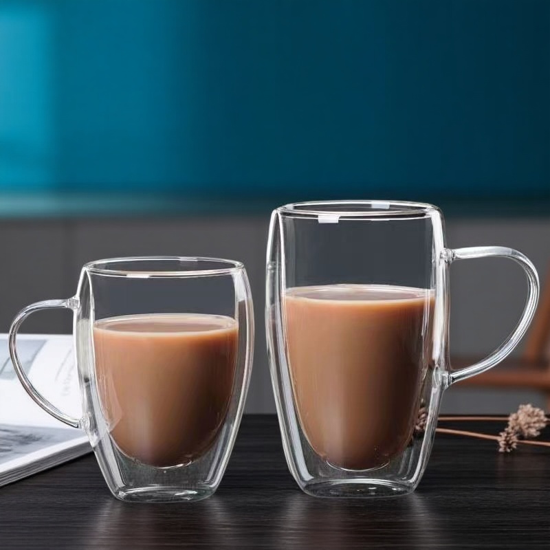 150/250/350/450 ミリリットル二重壁コーヒーマ - Espresso Shot Glass のレビューと価格