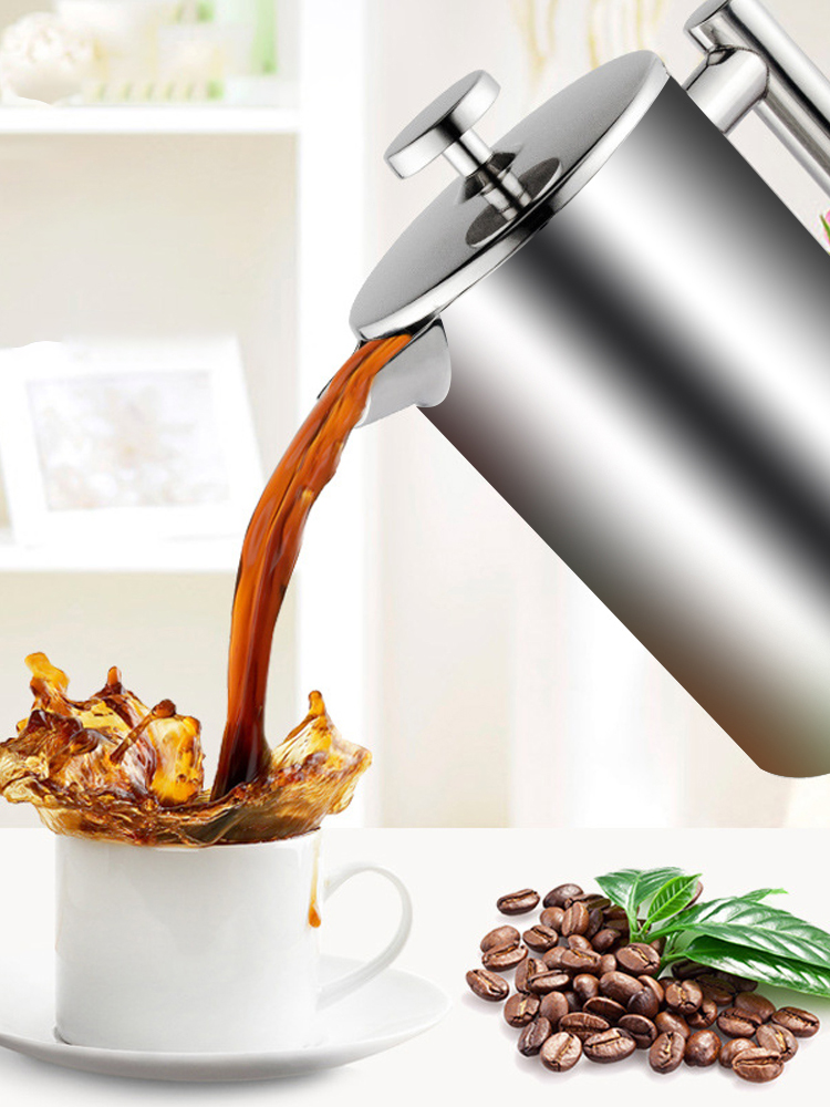 大容量フレンチプレス付きコーヒーメーカー,エスプレッソマシン - Coffee Equipment For Camping のレビューと価格
