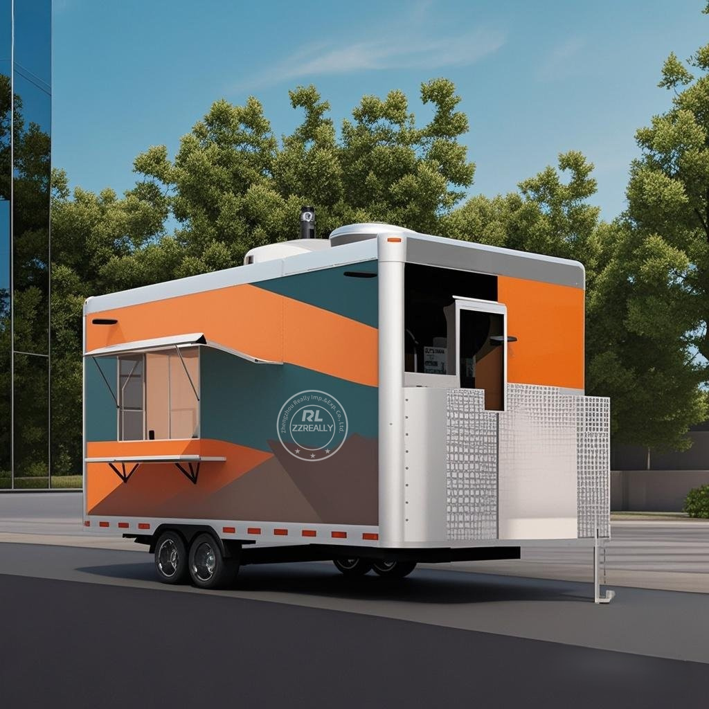 スナックファストフードトラック移動式キッチンコーヒーバンフル - Coffee Van Equipment のレビューと価格