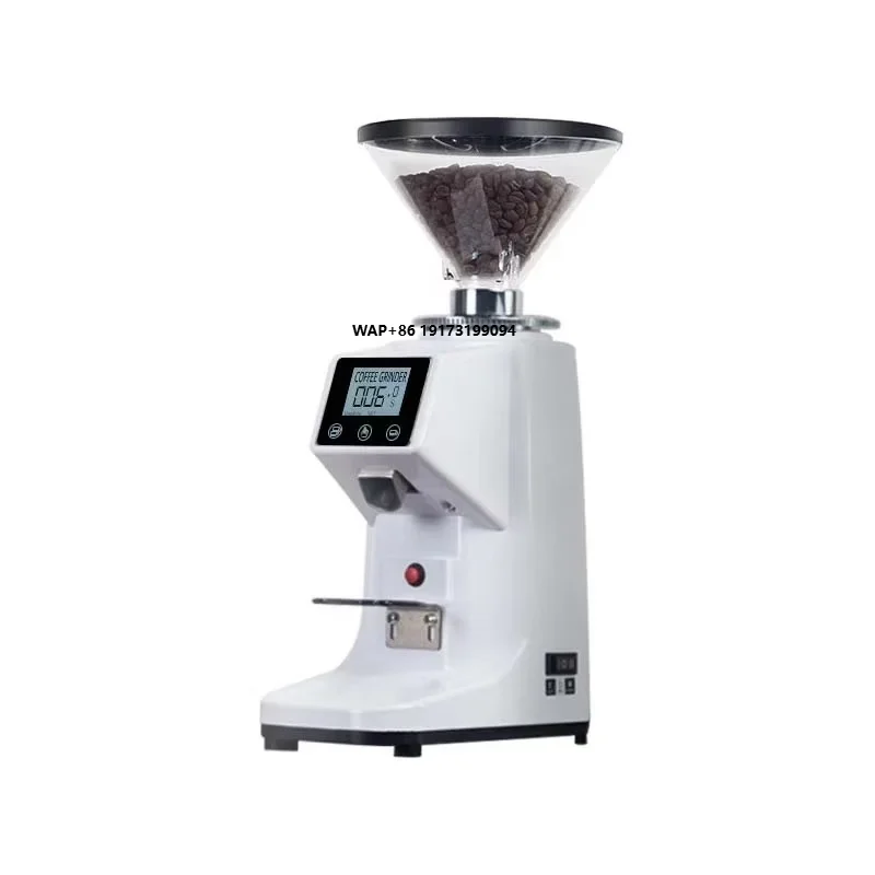 業務用自動60mmフラットバー式ステンレス鋼コーヒー豆グライ - Coffee Grinder Burr Flat のレビューと価格