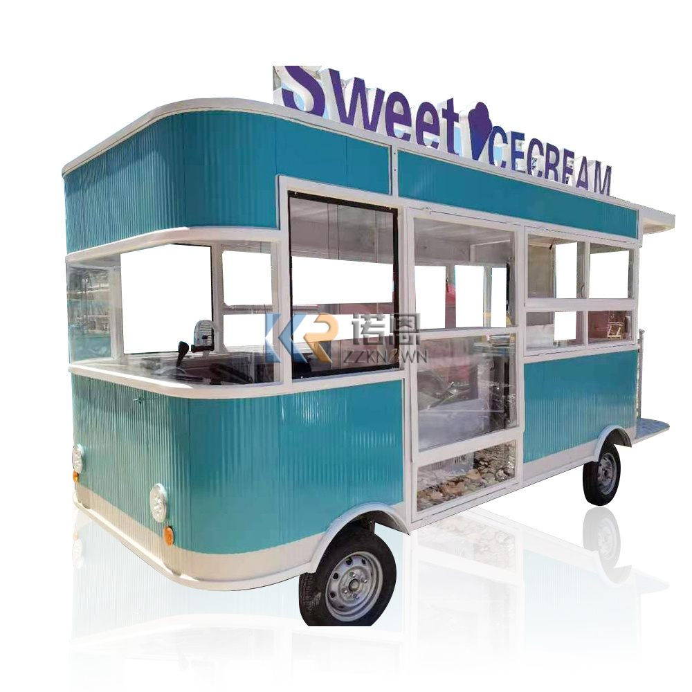 モバイルフードトラック、コーヒーアイスクリームトラックトレー - Coffee Van Equipment のレビューと価格