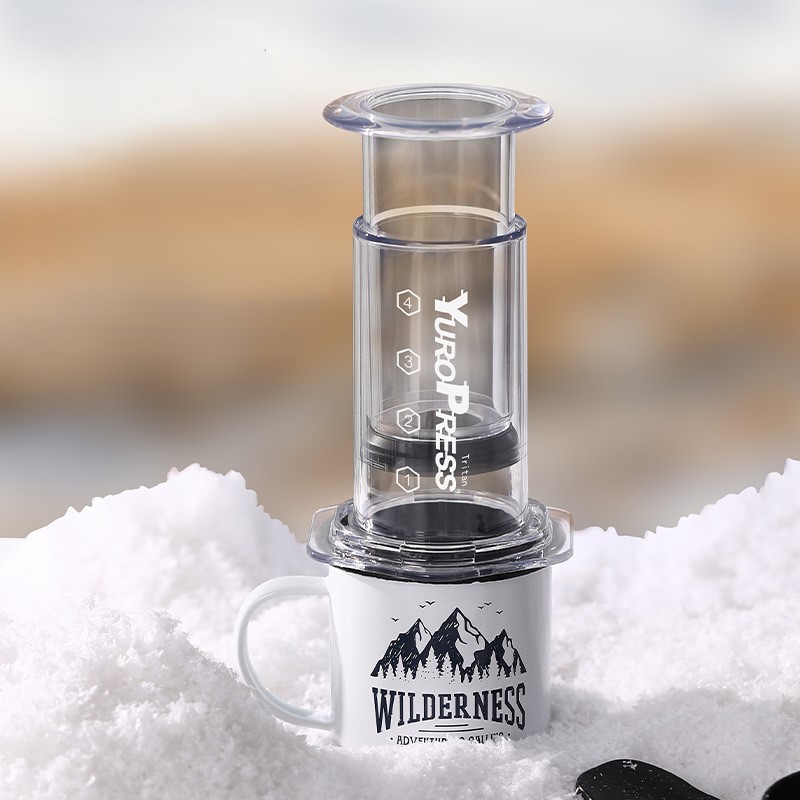 ユーロプレス ポータブル エスプレッソ コーヒーメーカー、エ - Coffee Equipment For Camping のレビューと価格