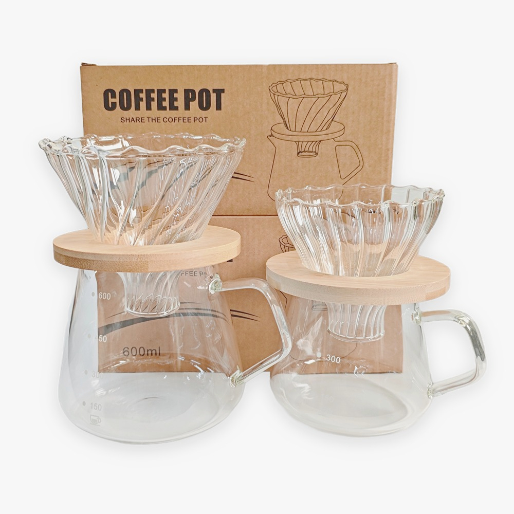 Punana 600ml ポアオーバーコーヒーメーカーセット - Coffee Equipment Pour Over のレビューと価格