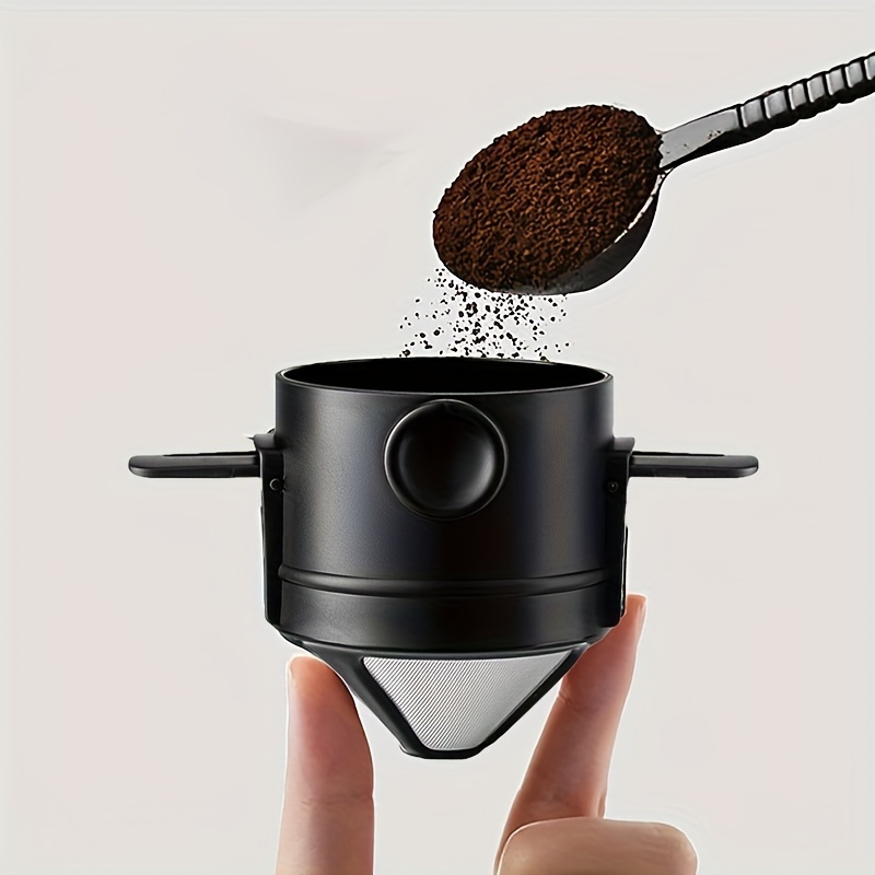 ポータブルコーヒーフィルターカップ、再利用可能なコーヒーメー - Coffee Equipment For Camping のレビューと価格